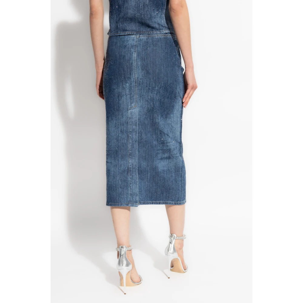 Diesel Rok De-Pra-S3 Blue Dames