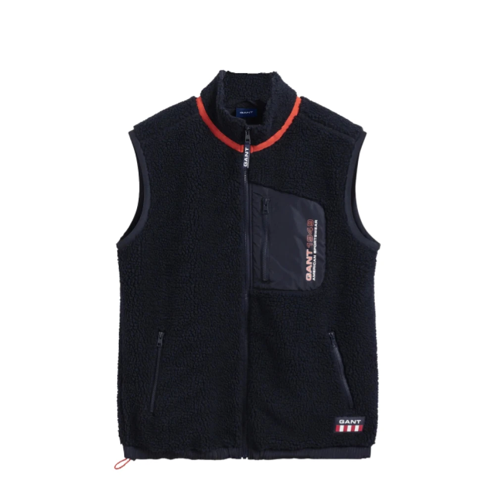 Gant - Jackets > Vests - Blue - Gant - Modalova