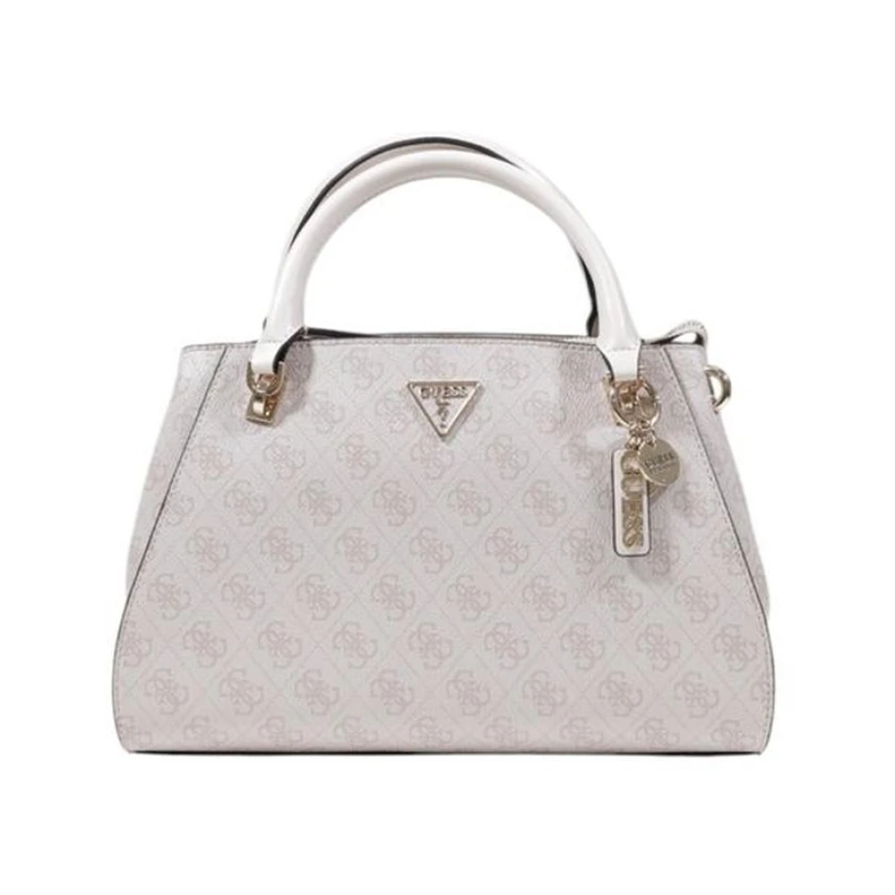 Guess Middelgrote Capaciteit Polyethyleen Handtas Pink Dames