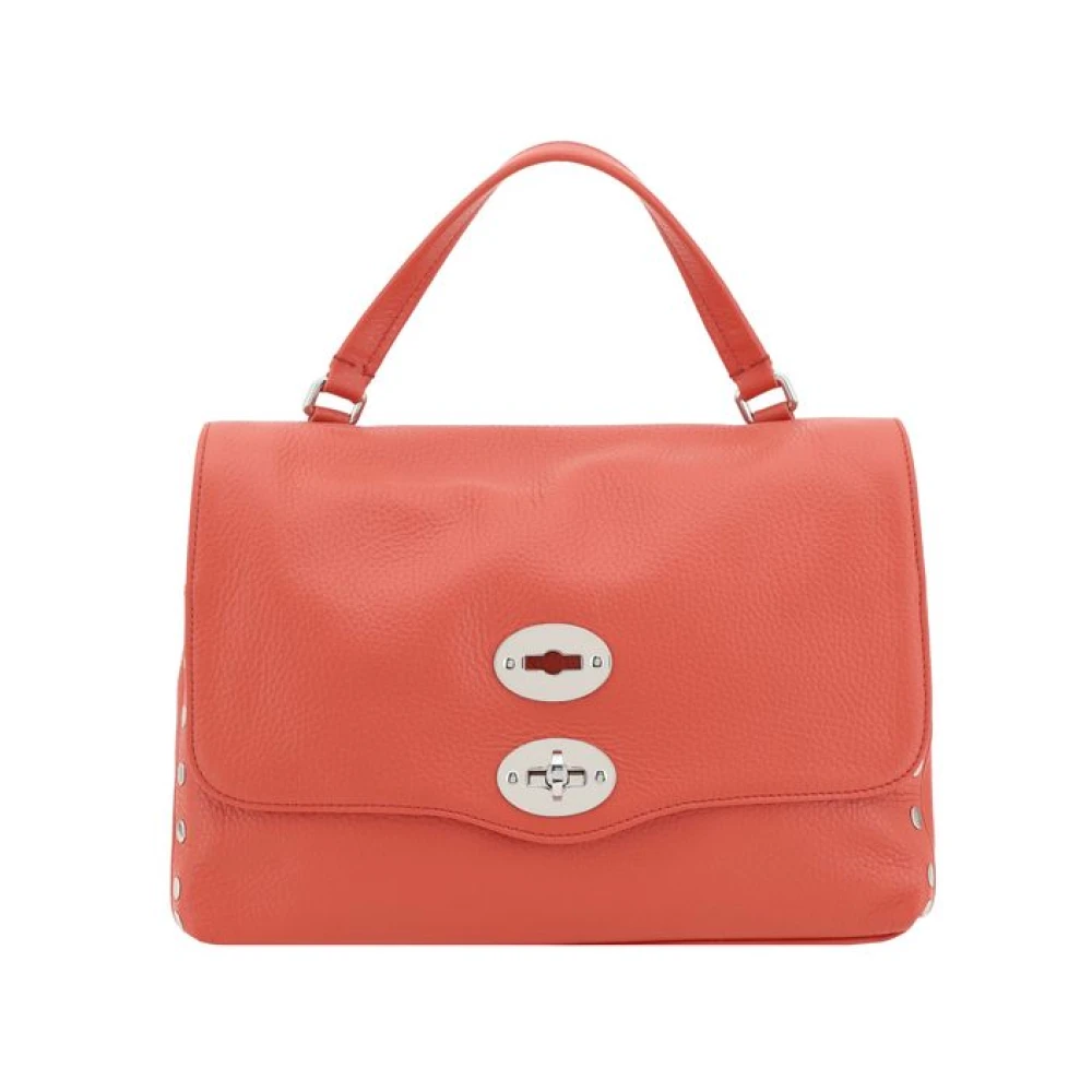 Zanellato Women's Red Handbags, One Size, Daily Postina Shoulder Bag