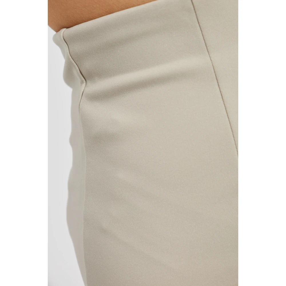SPORTMAX Wijde broek Beige Dames