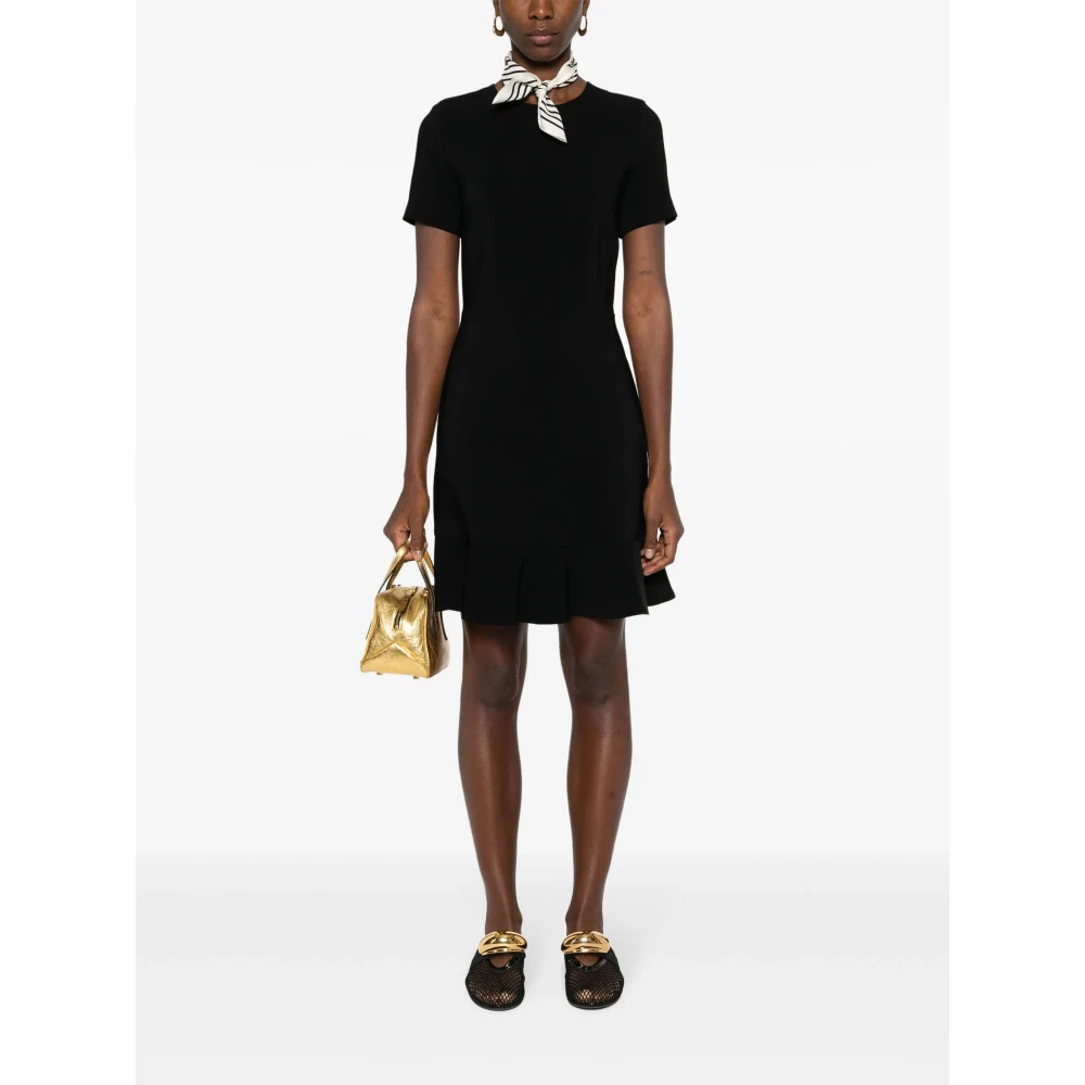 Stella Mccartney Zwarte Iconische Midi Jurk Black Dames
