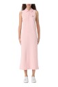 robe-maxi-sans-manches-bleue