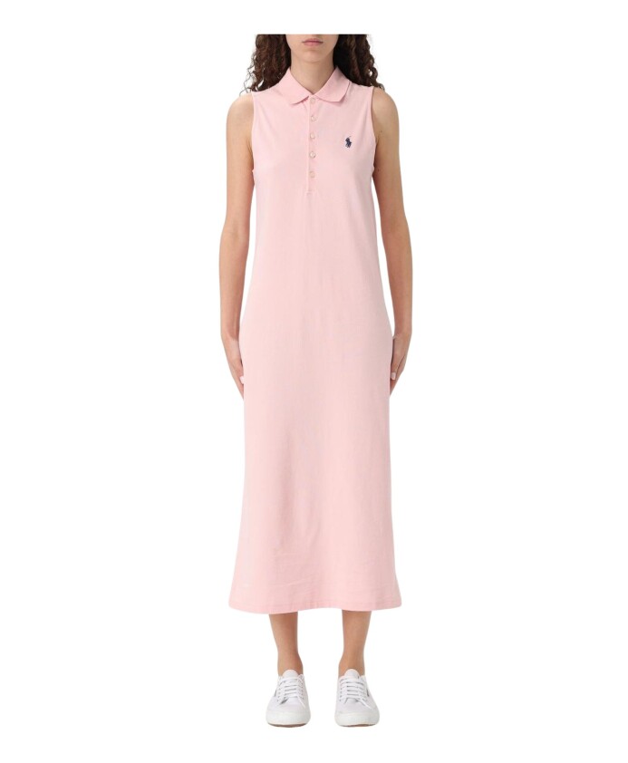robe-maxi-sans-manches-bleue