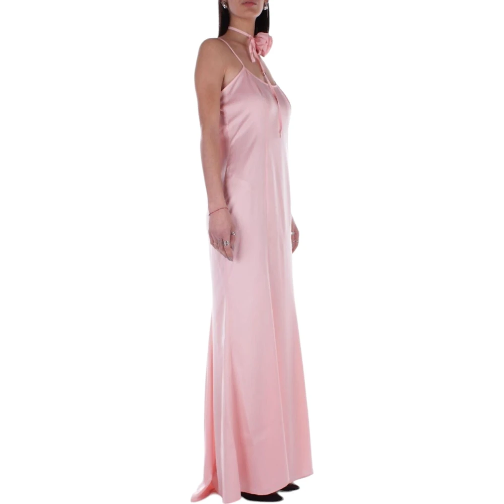 Blugirl Lange Jurk Pink Dames