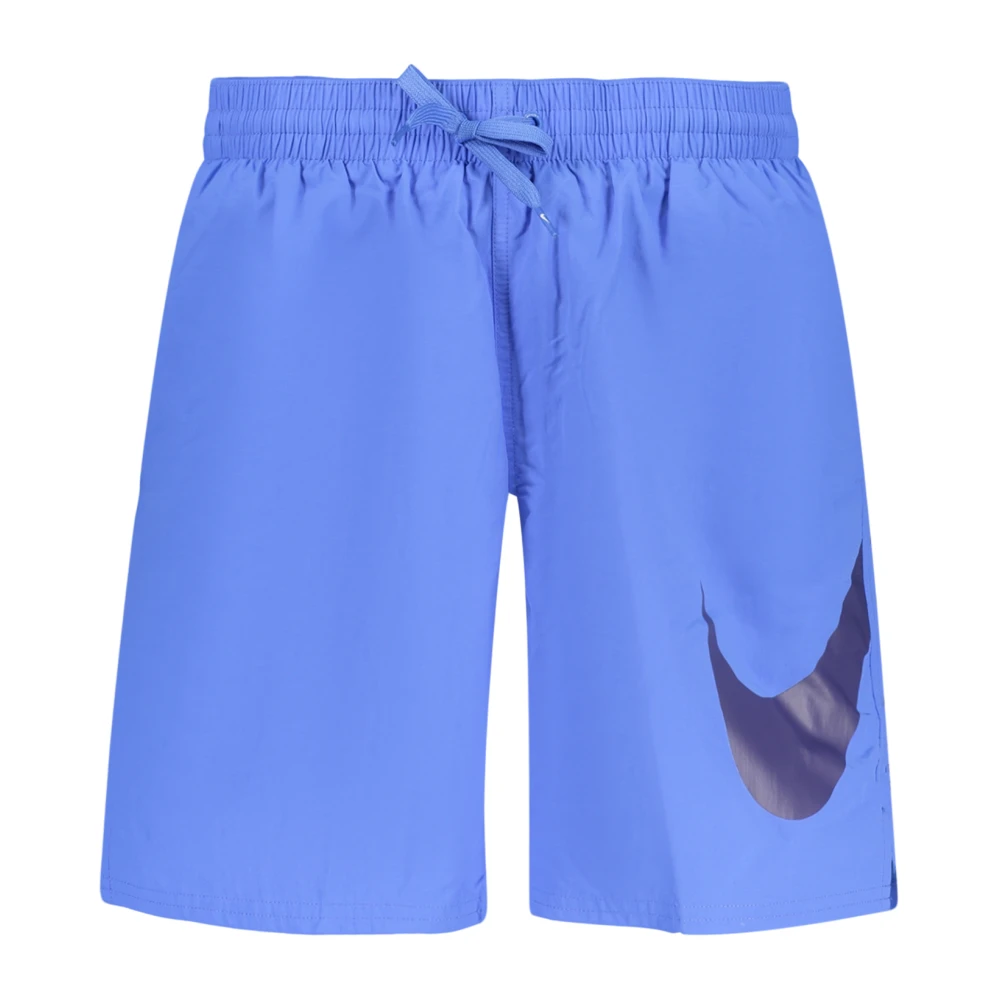 Nike Men's Blue Training, M, Swim Breaker 7" Fully Lined Volley Shorts