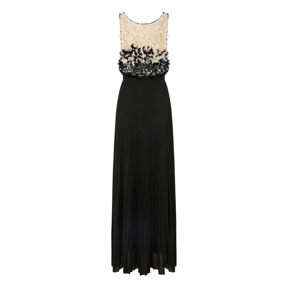 Elisabetta Franchi Multicolor Gowns, Female, S, Red Carpet Dress