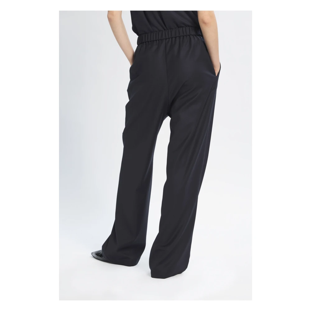 Barena Venezia Navy Mariano Flan Broek Blue Dames