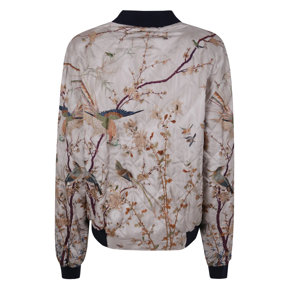 Pierre-Louis Mascia Omkeerbare Gewatteerde Bomberjack Multicolor Dames