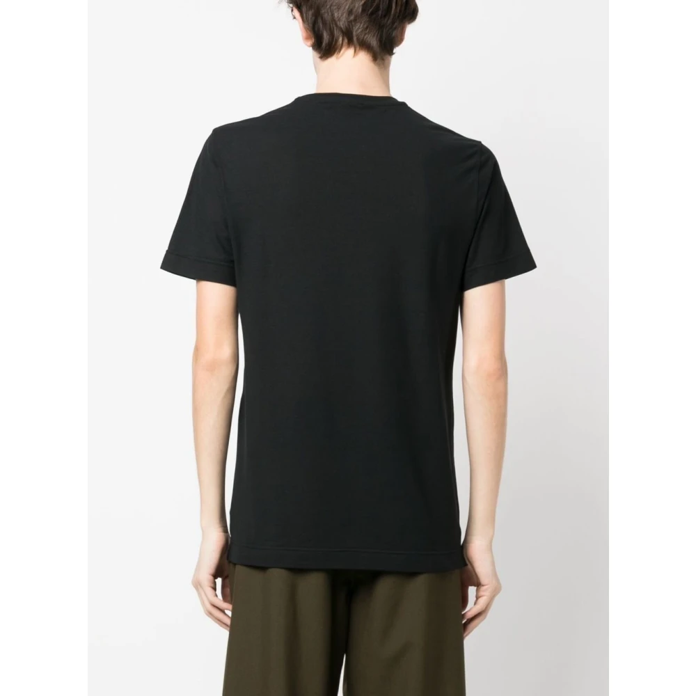 Zanone Klassiek T-shirt voor mannen Black Heren