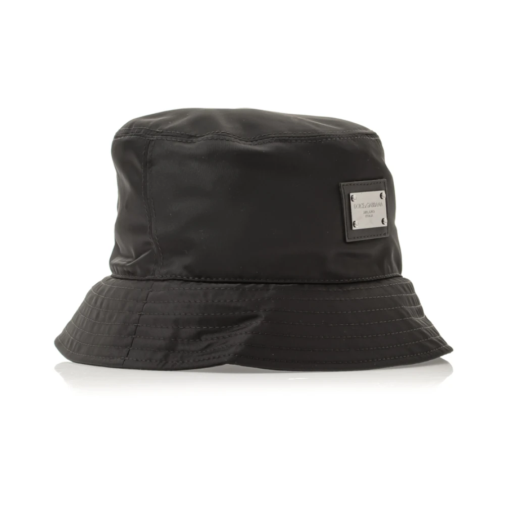Dolce & Gabbana Stijlvolle Bucket Hat Black Unisex
