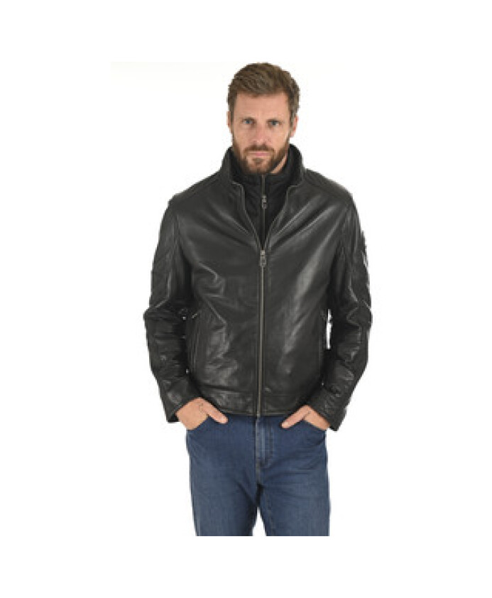 veste-en-cuir-noir-a-col-montant
