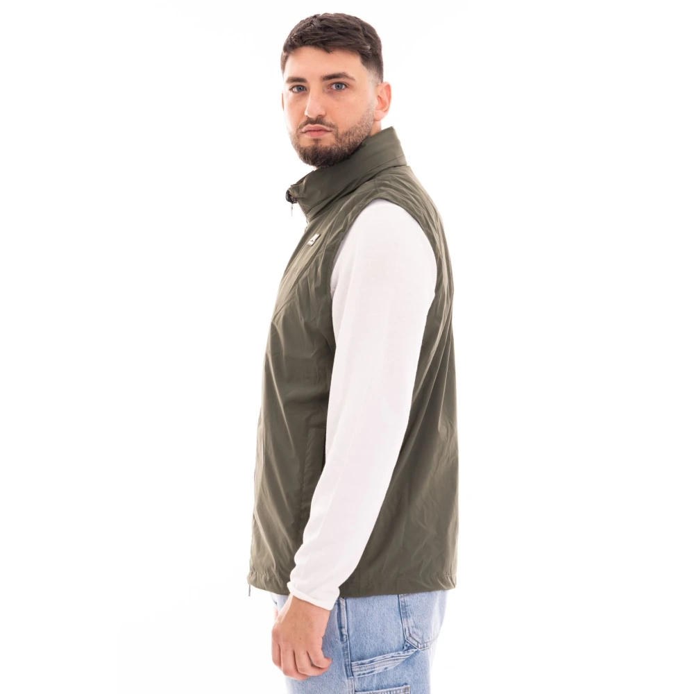 K-way Stretch Nylon Jersey Mouwloos Jack Heren Green Heren