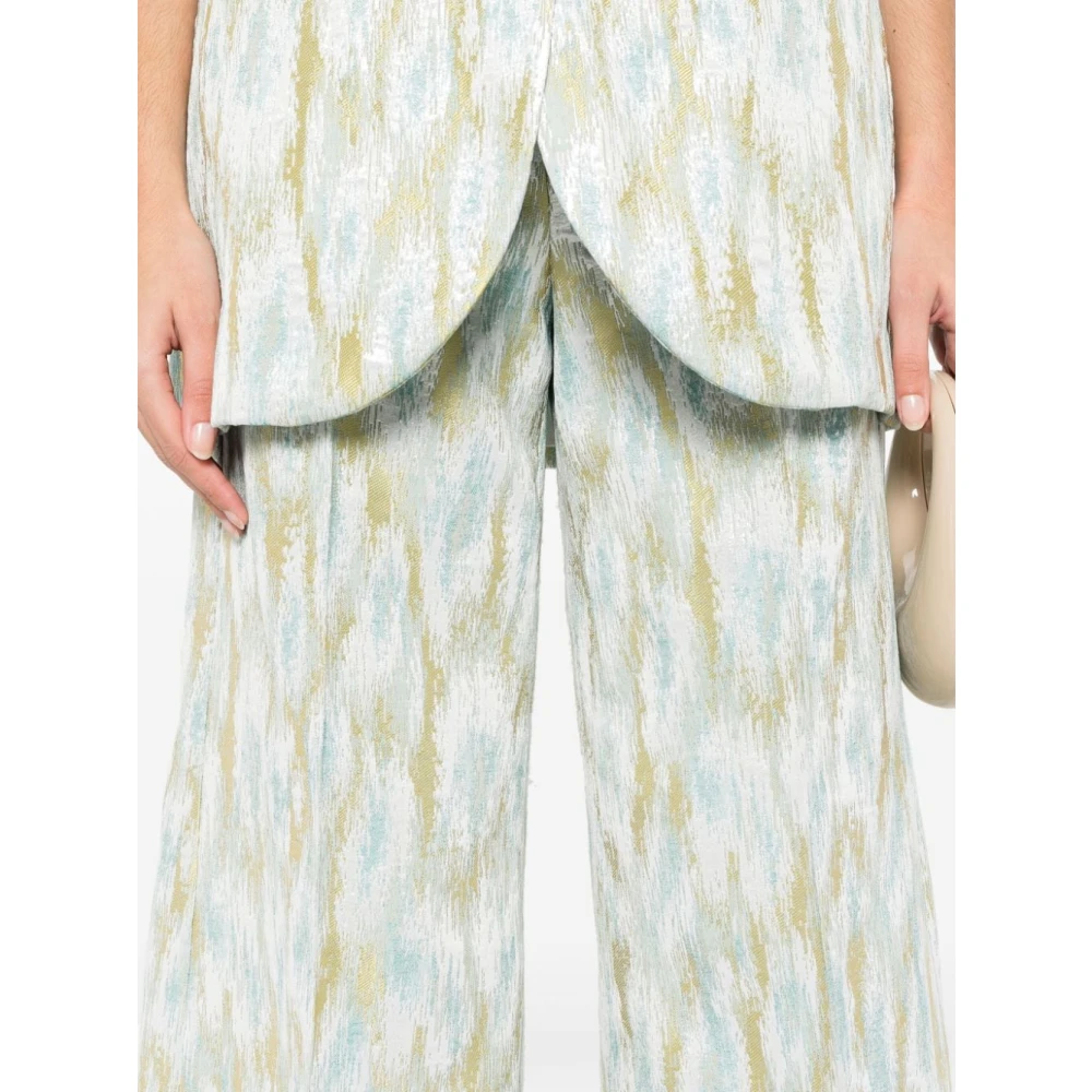 Erika Cavallini Wide Trousers Multicolor Dames