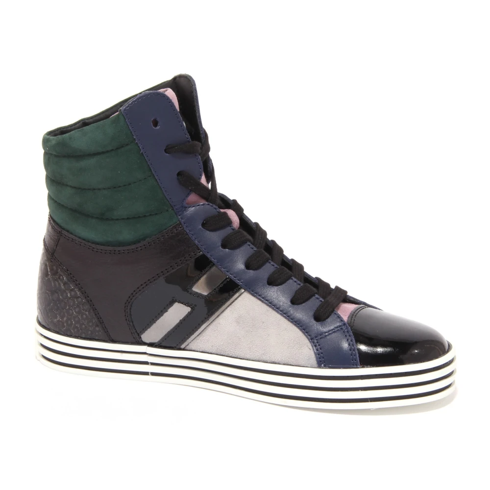 Hogan Rebel schoen met gewatteerd vat Dames Schoenen Veelkleurig Multicolor