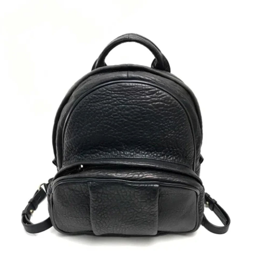 Alexander Wang Pre-owned Leather shoulder-bags Black Unisex