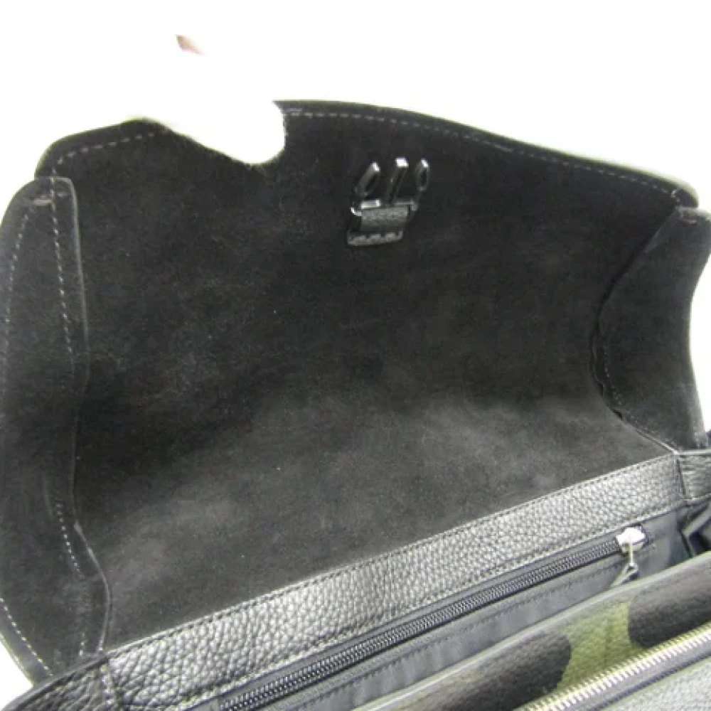 Coach Pre-owned Leather shoulder-bags Black Dames