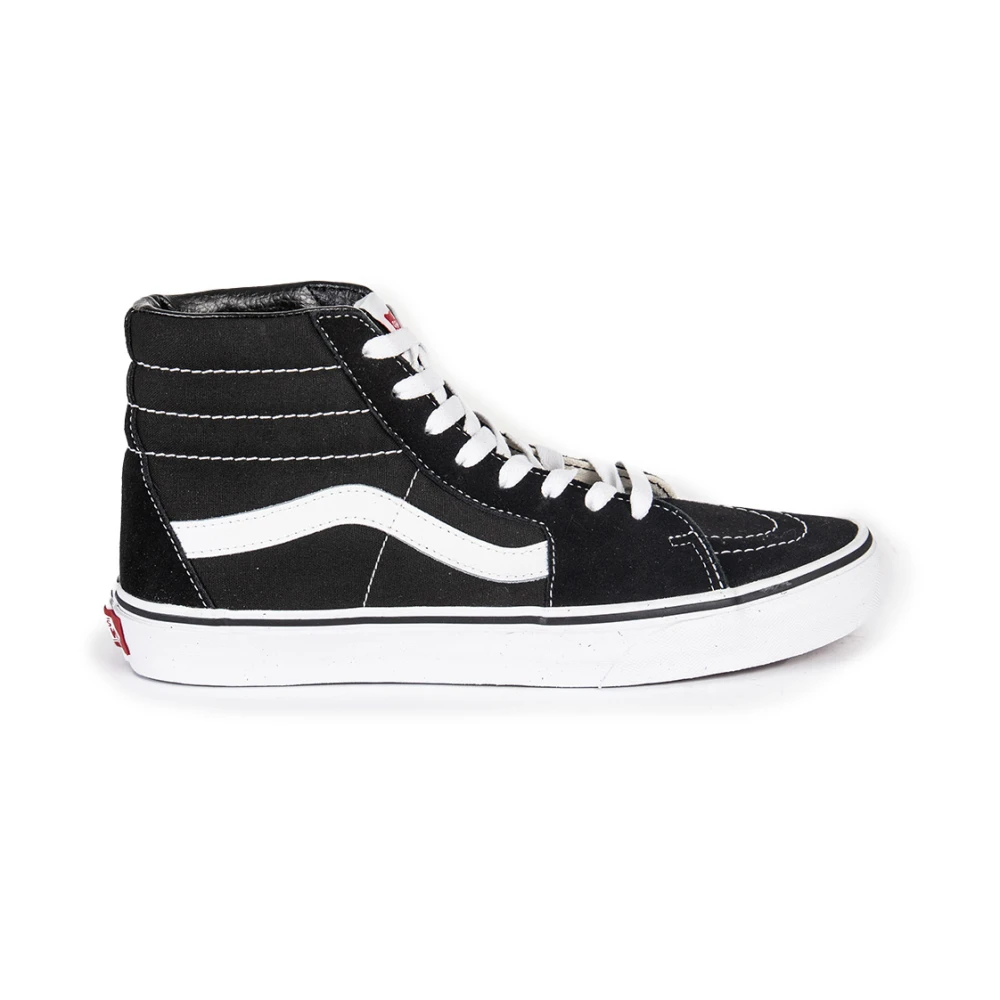 Vans Men's Black Sneakers, 2 Uk, Wo's Sk8-Hi Trainers