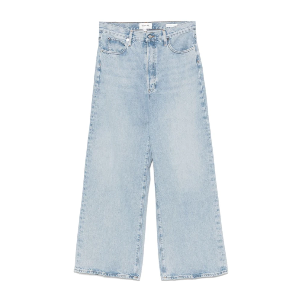 Frame - Jeans > Wide Jeans - Blue - Frame - Modalova