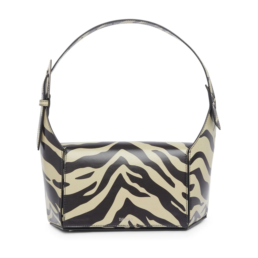 The Attico Multicolor Zebra Print Shoulder Bag - Female - Shoulder Bags - One Size - Bags