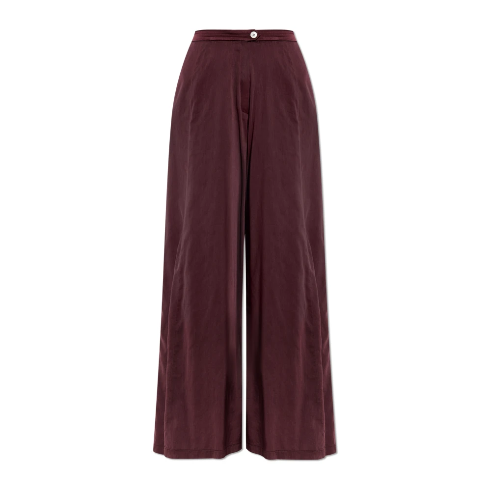 Trousers > Wide Trousers - - Forte Forte - Modalova
