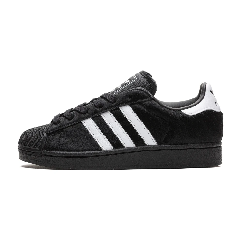 Adidas Unisex Black Superstar Ii Shoes - Skateboarding - 4 2/3 Uk- Sport