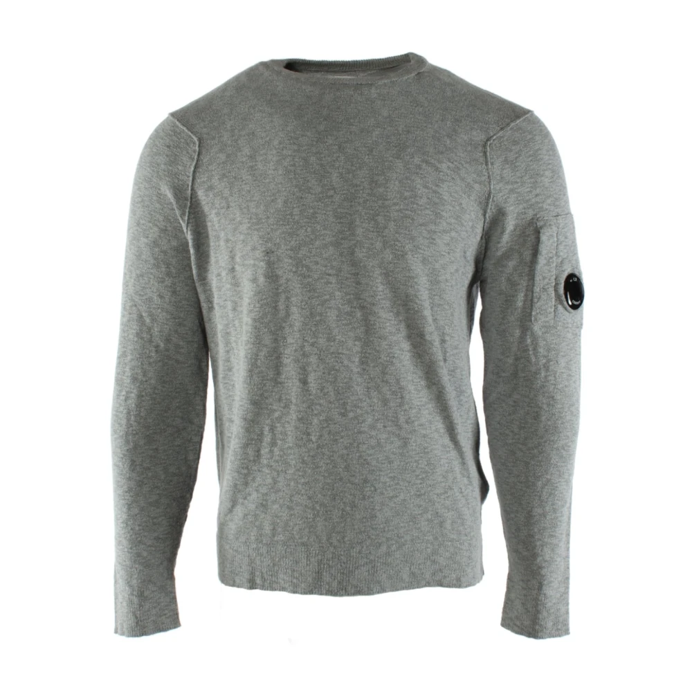 C.P. Company Grijze Heren Trui 78% Katoen Gray Heren