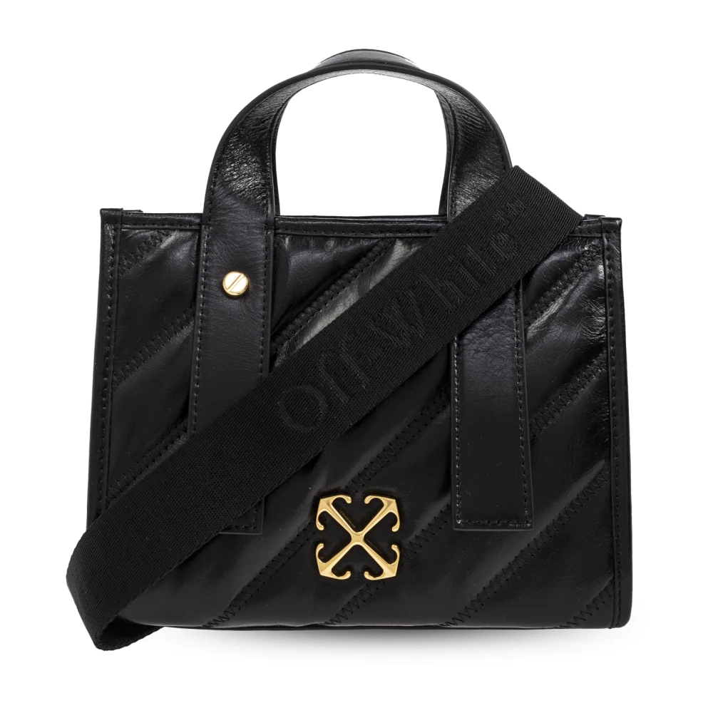 Off White Handtas Black Dames