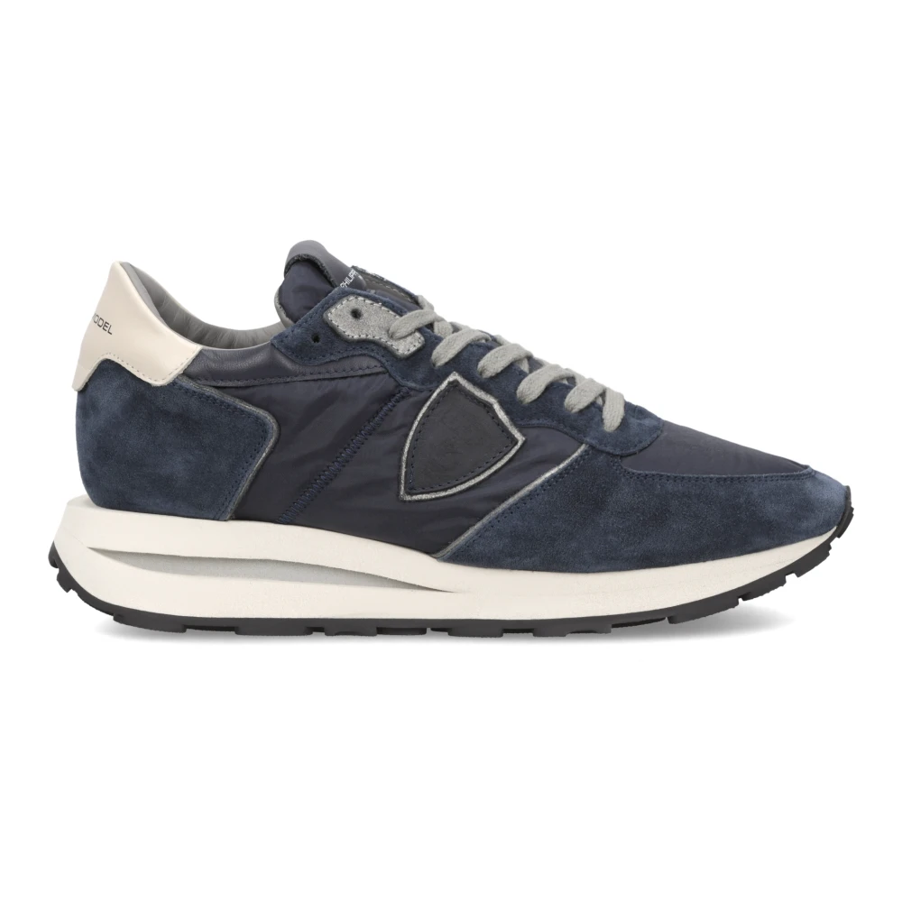 Philippe Model Tropez Haute Running Heren Schoenen Blauw