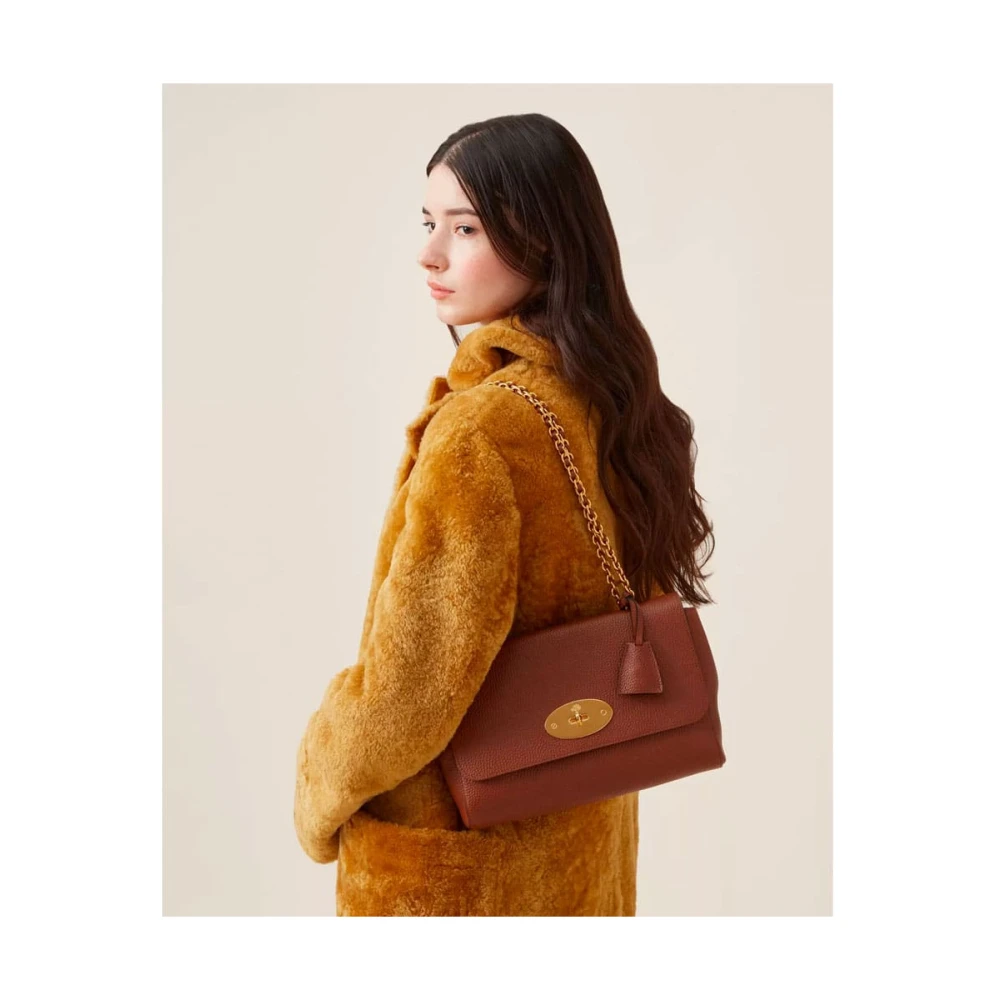 Mulberry Lily Daisy Leren Tas Eik Brown Dames