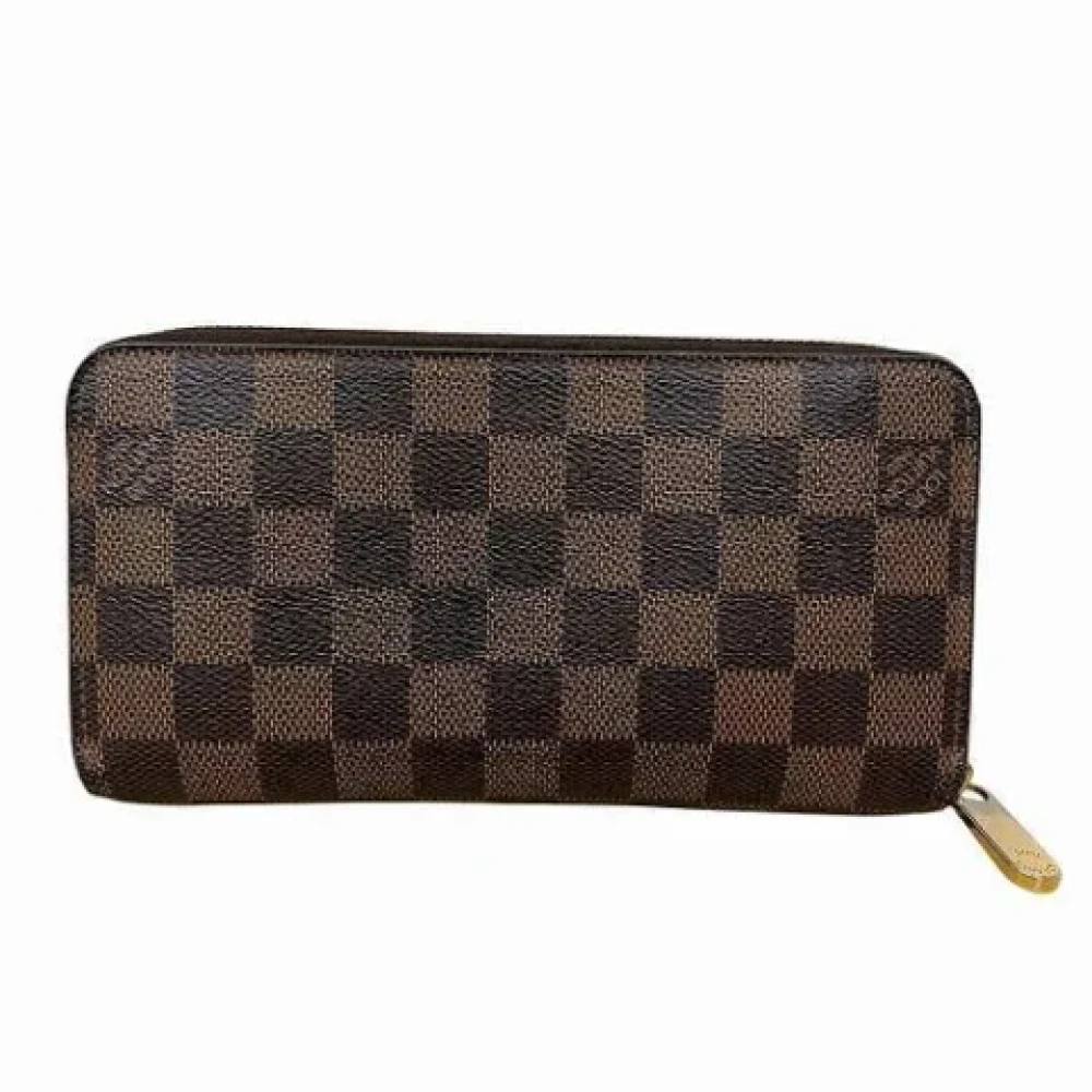 Louis Vuitton Vintage Pre-owned Canvas wallets Brown Dames