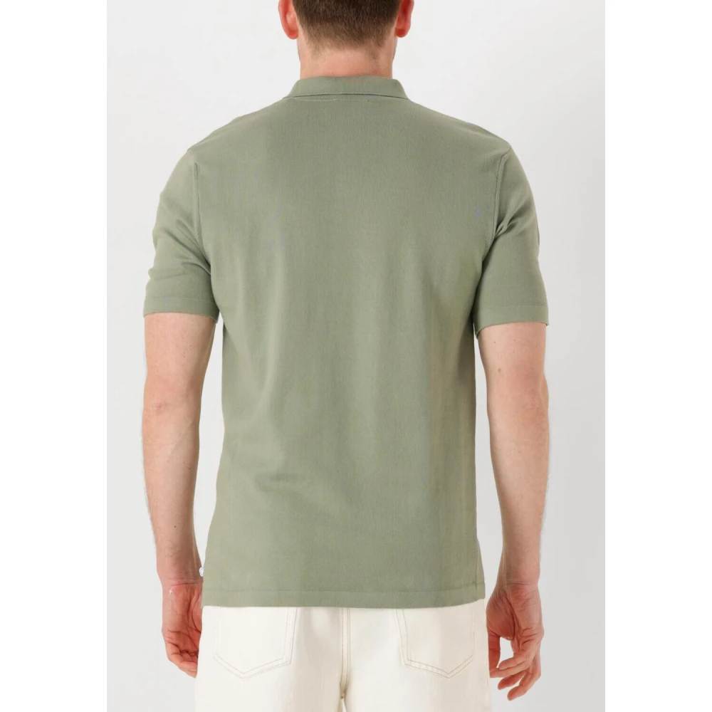 The GoodPeople Heren Stijlvolle Groene Polo Shirt Green Heren