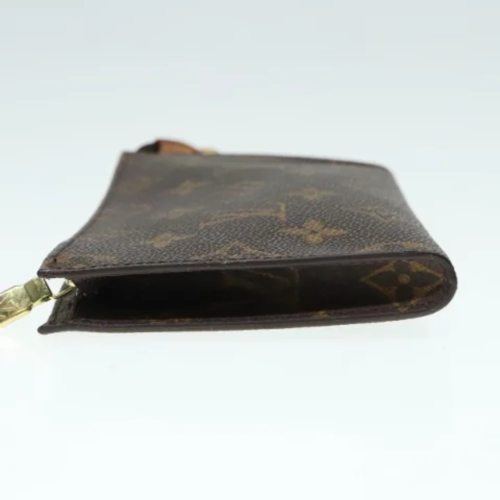 Louis Vuitton Vintage Pre-owned Canvas pouches Brown Dames