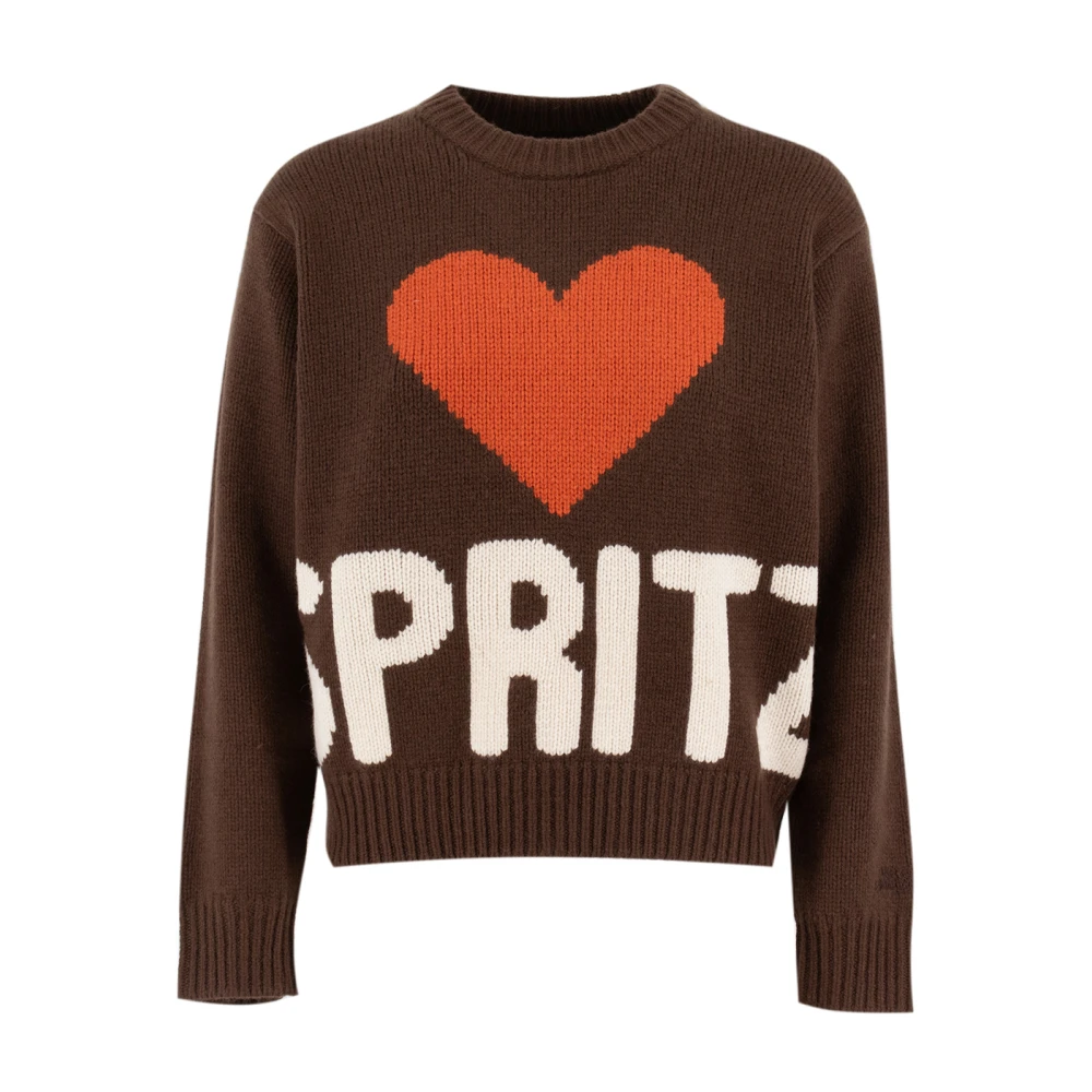 Mc2 Saint Barth Women's Brown Stylish Knitwear For