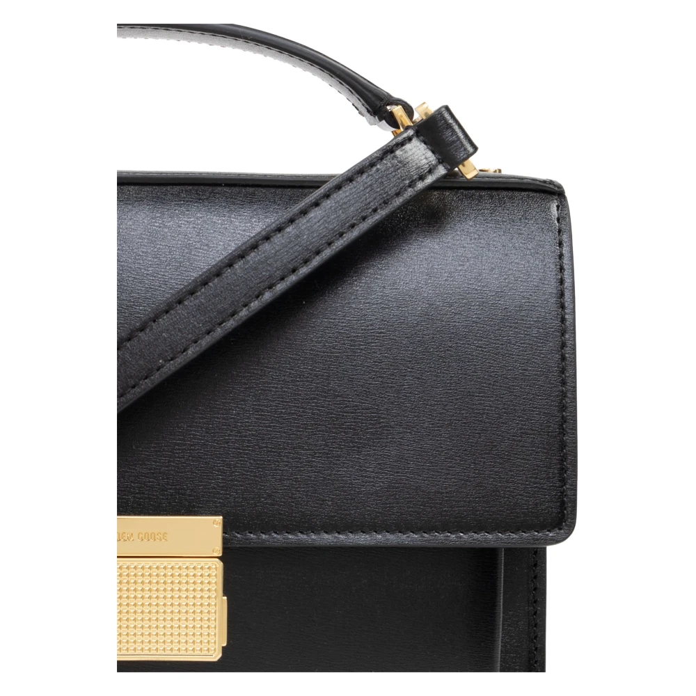 Golden Goose Palmellato Leren Handtas Black Dames