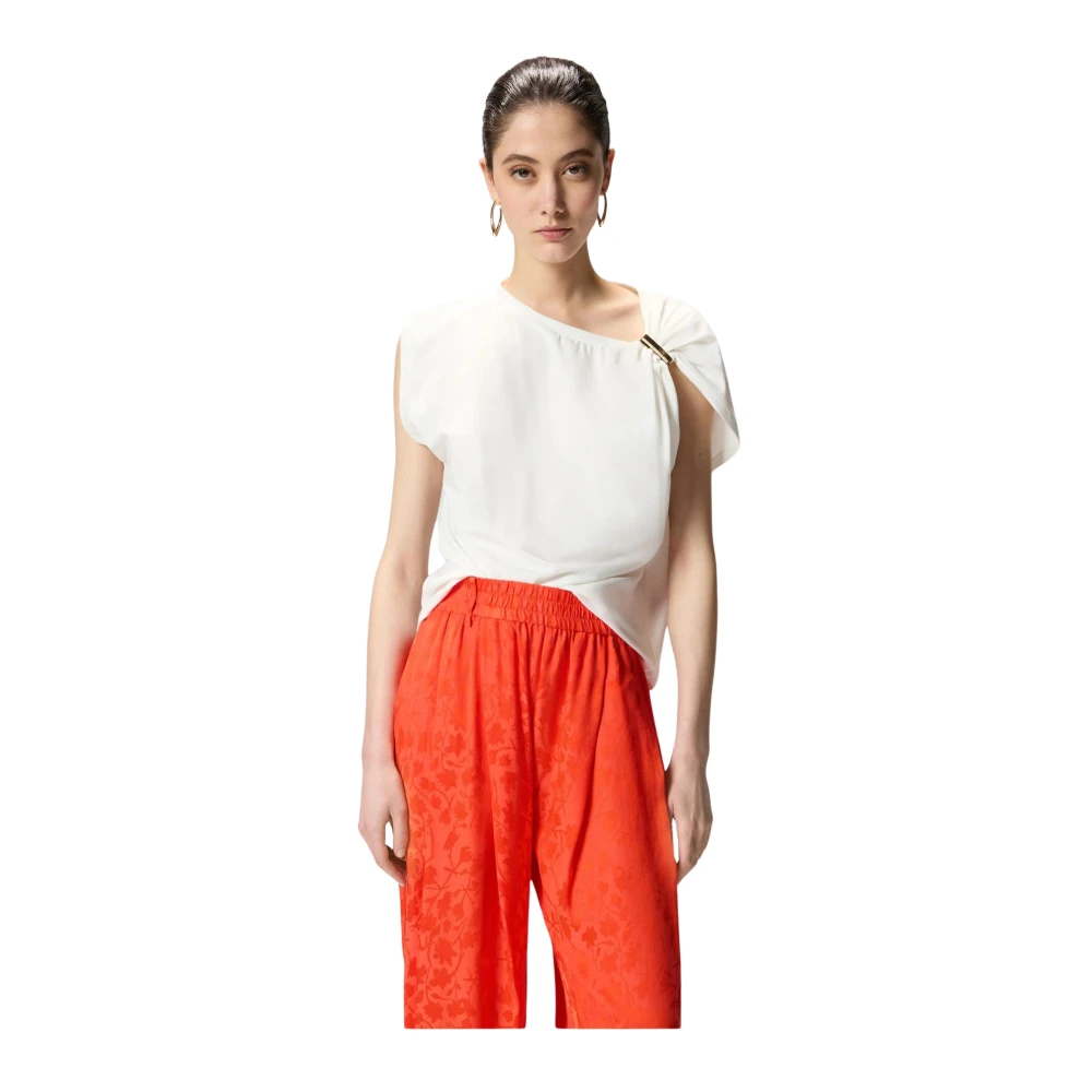 Pinko Melody Maglia Femme Blouses Et Chemises Blanc 42 Fr