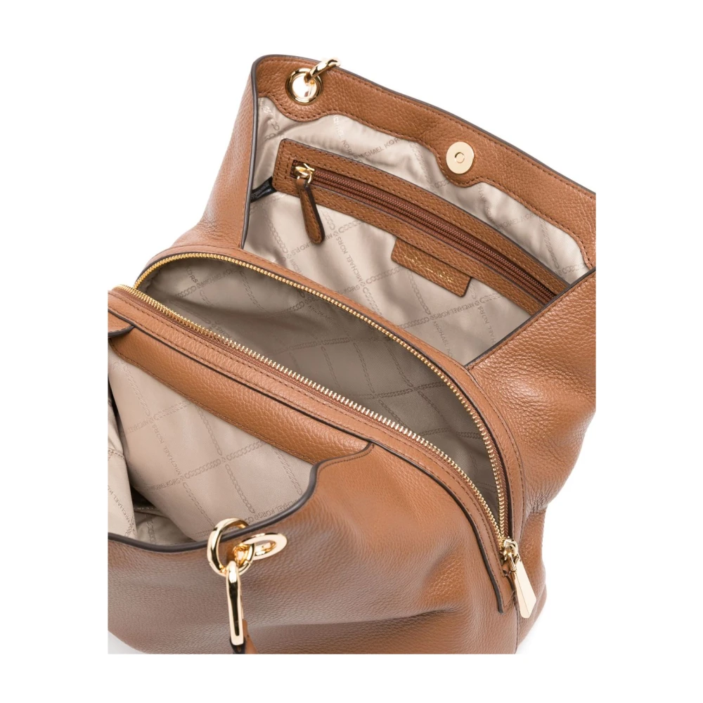 Michael Kors Bruine Logo Tote Bag Beige Dames