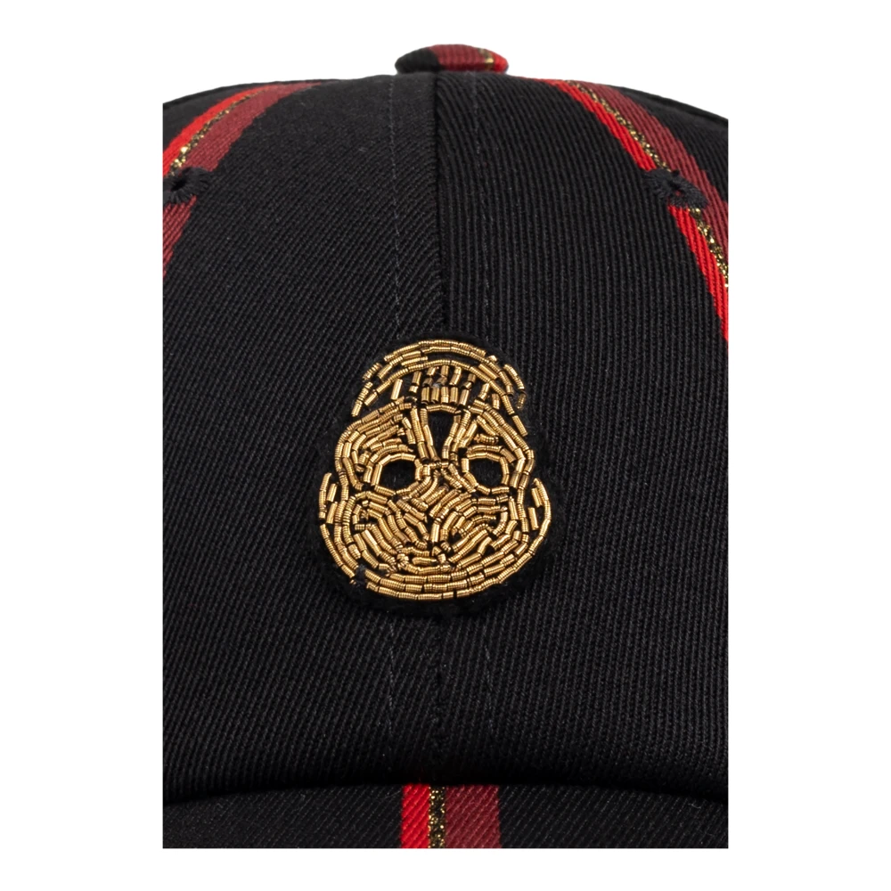 alexander mcqueen Baseballpet Black Heren