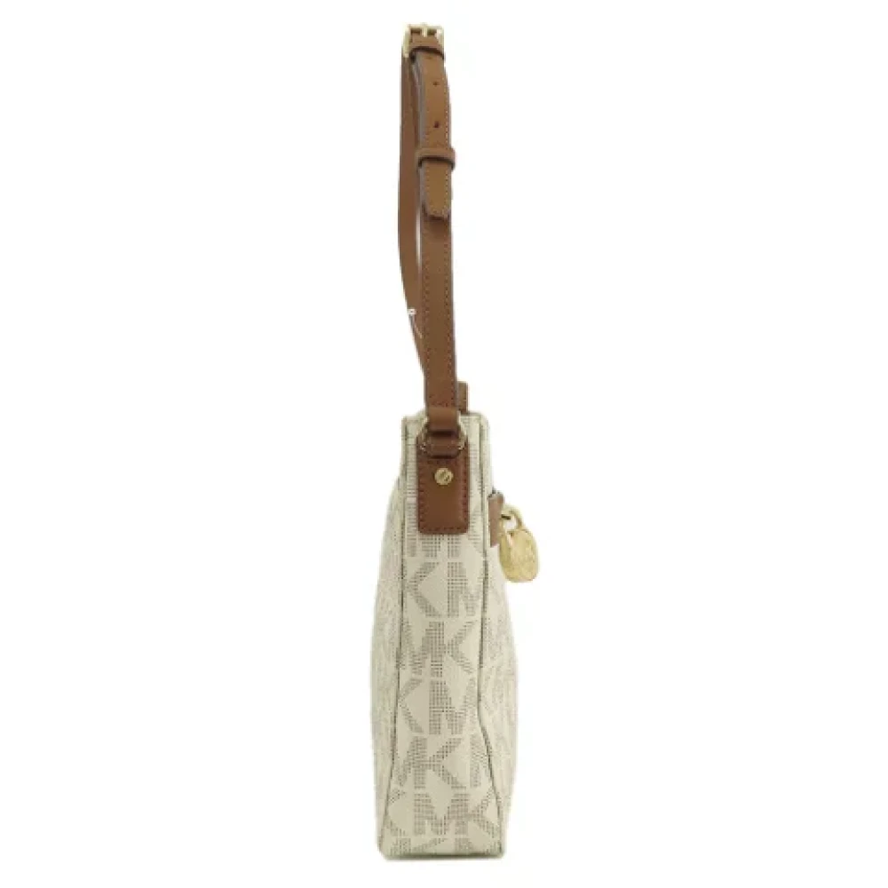 Michael Kors Pre-owned Canvas crossbody-bags White Dames