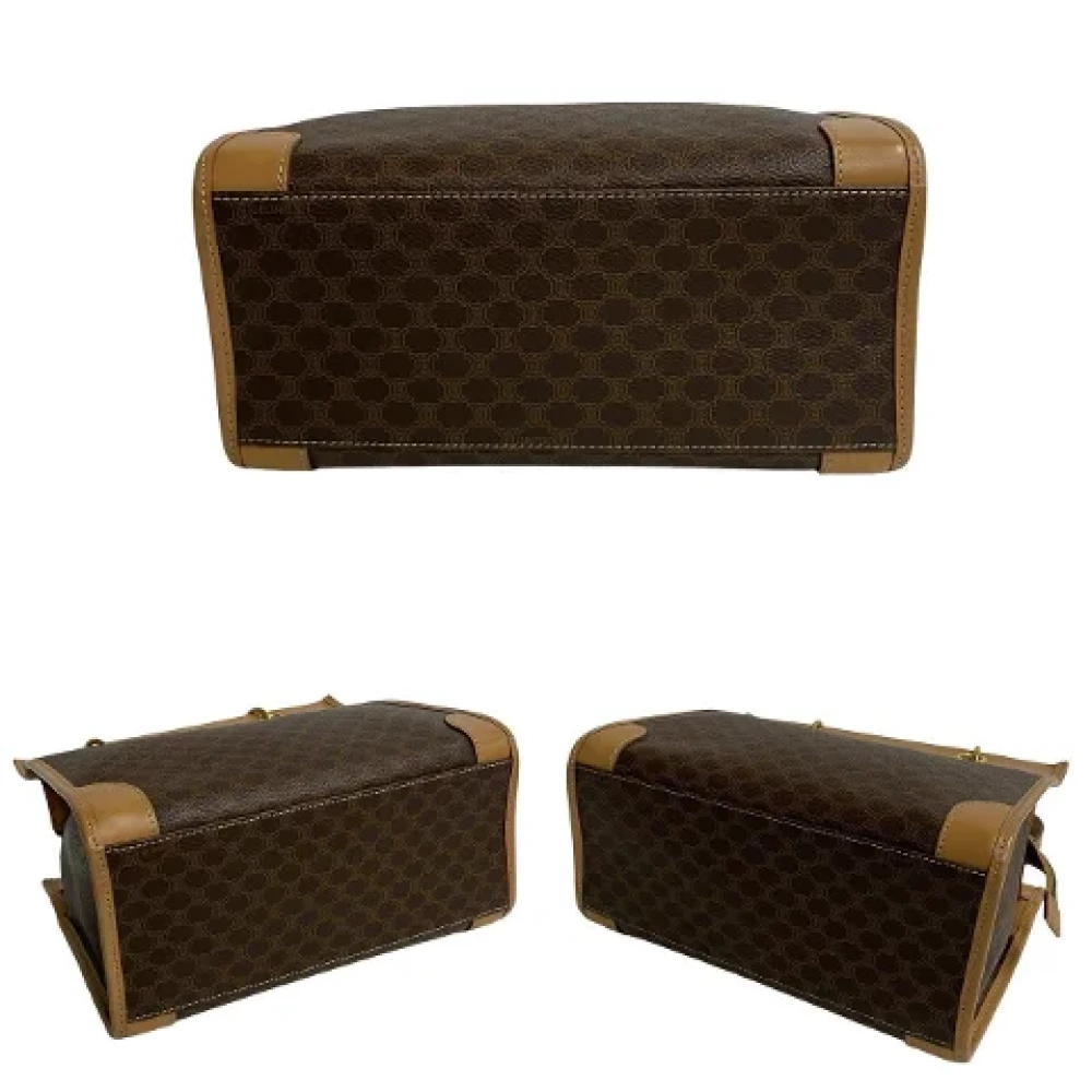 Celine Vintage Pre-owned Leather celine-bags Brown Dames