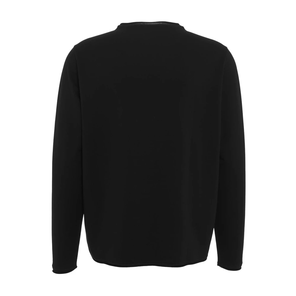 Stefan Brandt Zwarte Sweatshirt Ss24 Black Heren