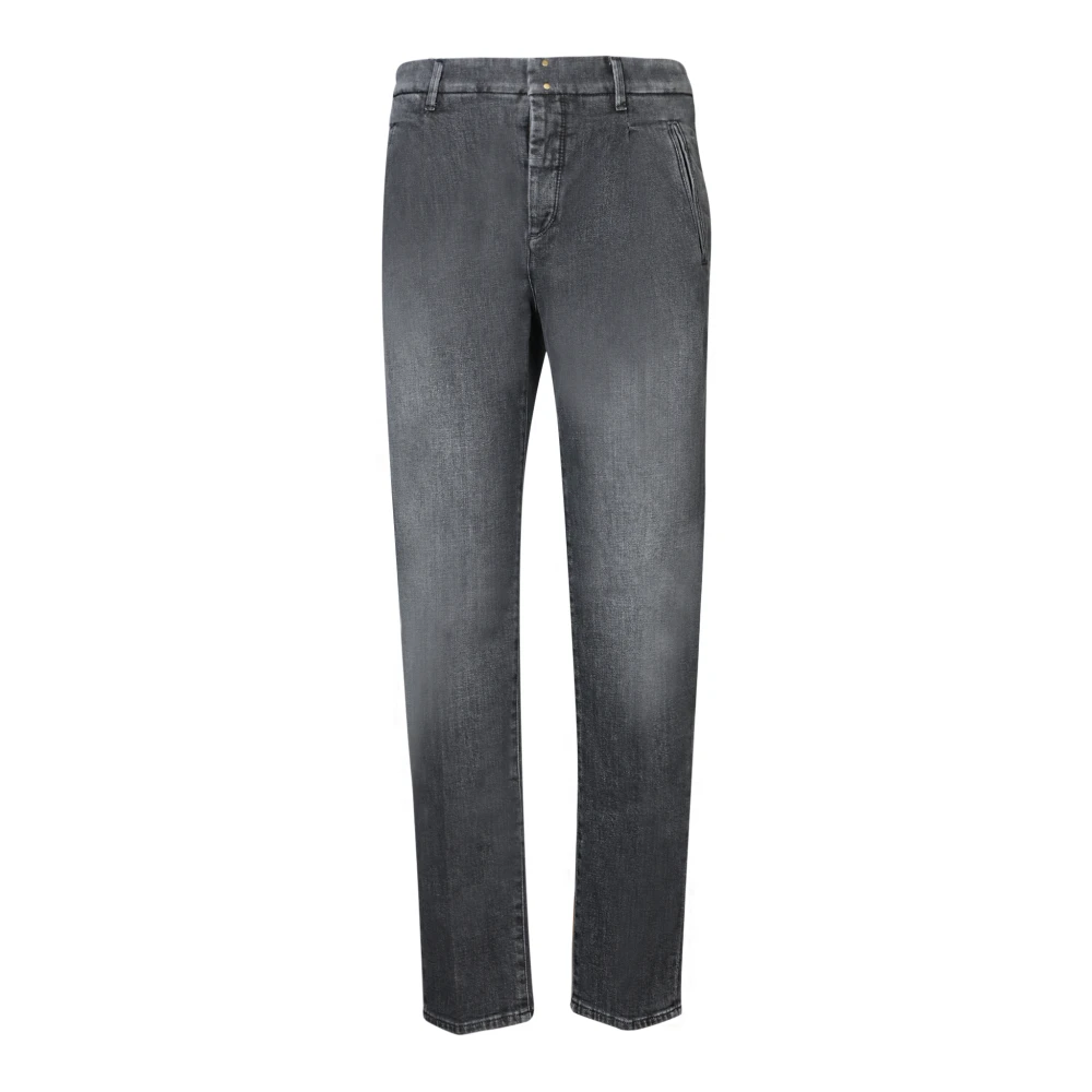 Incotex Grijze Jeans voor Mannen Aw24 Gray Heren