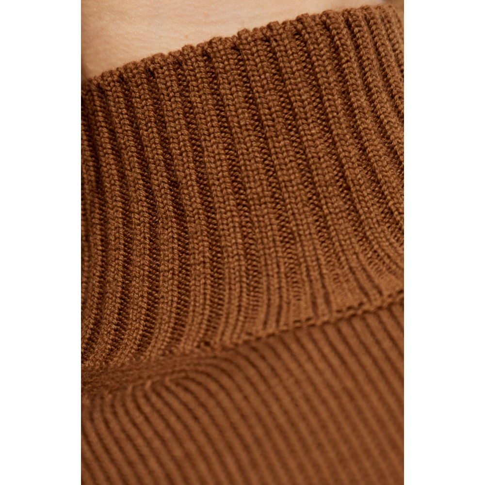 Max Mara Turtleneck Acurę Brown Dames