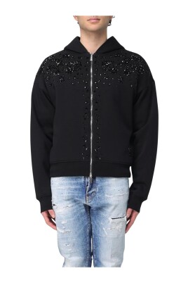 black-embellished-zip-up-hoodie