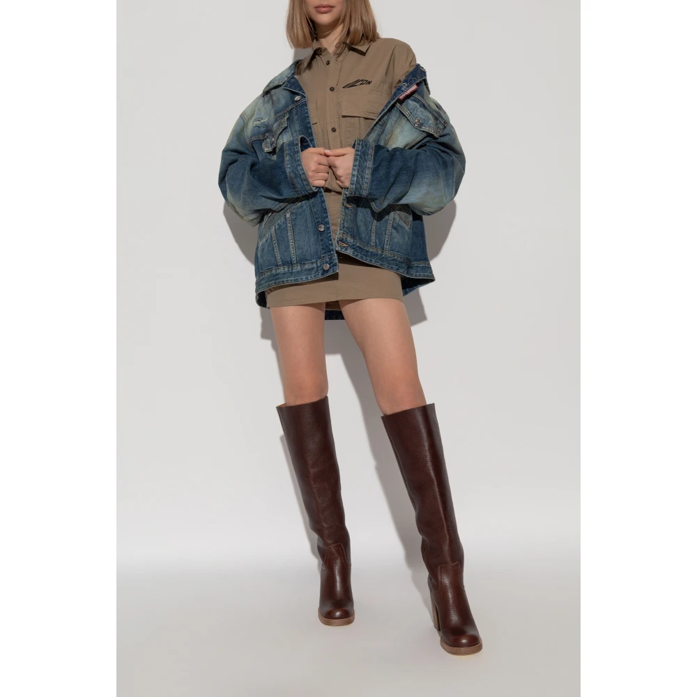 Dsquared2 Denim jas Blue Dames