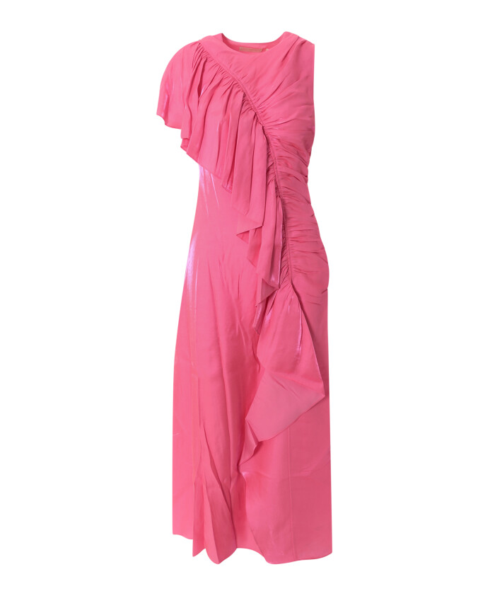 robe-maxi-drapee-elegante