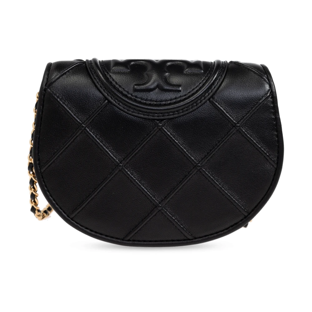 TORY BURCH Portemonnee aan een band Black Dames