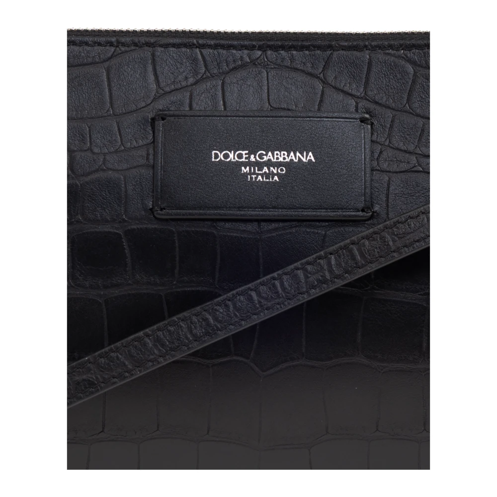 Dolce & Gabbana Schoudertas Black Heren