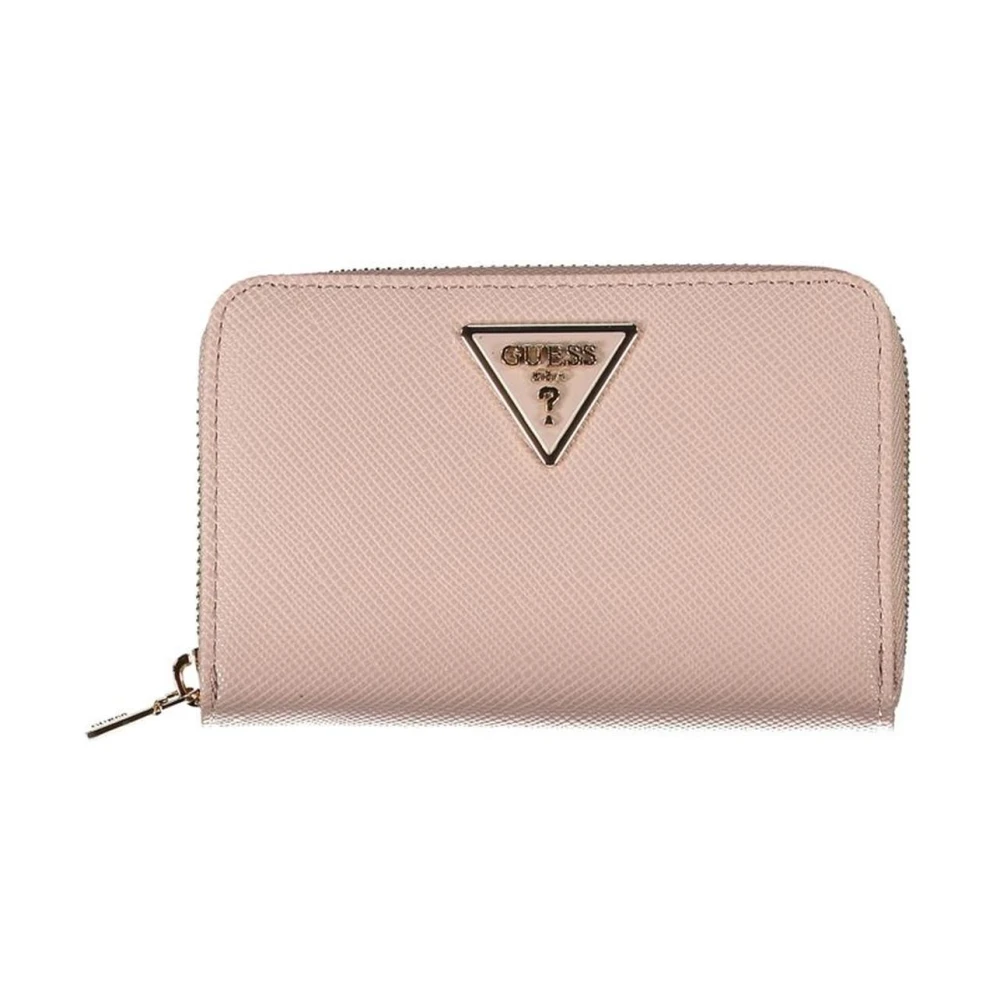 Guess Roze Laurel Portemonnee met Meerdere Compartimenten Pink Dames