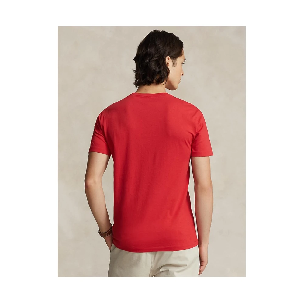 Ralph Lauren Stijlvol T-shirt Red Heren